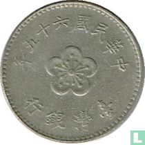 Taiwan 1 yuan 1976 (year 65)