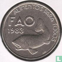 Portugal 25 escudos 1983 "FAO - World Food Day"