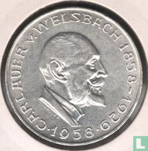 Autriche 25 schilling 1958 "100th anniversary Birth of Carl Auer von Welsbach"