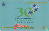 30 years Cable & Wireless Cayman Islands