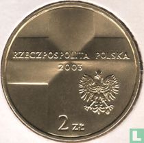 Pologne 2 zlote 2003 "25th anniversary Pontificate of John Paul II" acheter