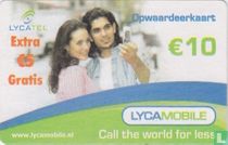 Lyca mobile Opwaardeerkaart € 10