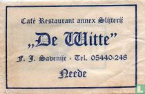 Café Restaurant annex Slijterij "De Witte"