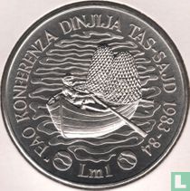 Malte 1 lira 1984 "FAO - World Fisheries Conference"