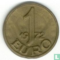 Consumptiemunt Euroscout - 1 euro 1972