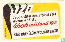 JZO - Vroce 1956 investoval stat do zemedelstvi