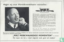 Permettez-nous de vous présenter nos lecteurs de la Chronique mondiale : Maz