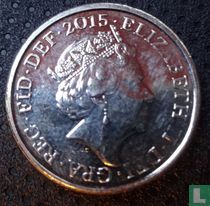 Royaume-Uni 5 pence 2015 (avec JC) acheter