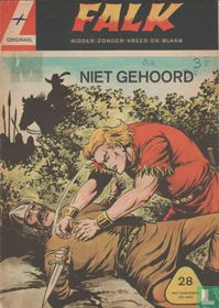 Niet gehoord