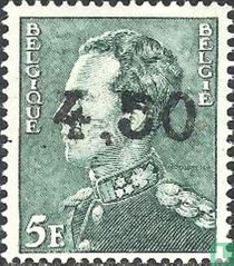 Le roi Léopold III, avec surcharge acheter