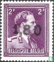Le roi Léopold III, avec surcharge acheter