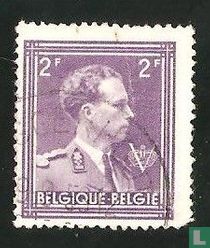 King Leopold III with 'V'