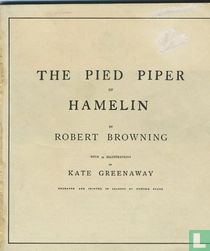 The pied piper of Hamelin
