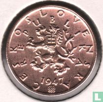 Czechoslovakia 50 haleru 1947