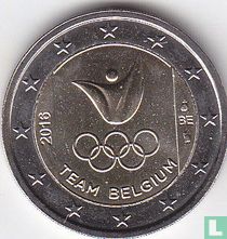 Belgique 2 euro 2016 "Rio 2016 Olympic Games - Team Belgium" acheter