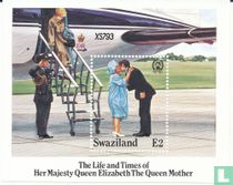 Queen mother 85 years