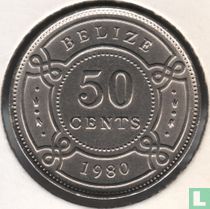 Belize 50 cents 1980