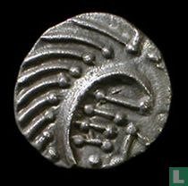 Anglo-saxon 1 sceat ND (695-740)