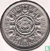 Verenigd Koninkrijk 2 shillings 1967