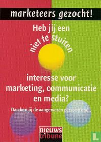 A000888 - Nieuws Tribune "marketeers gezocht!"