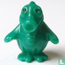 Groene alien (staand armen gestrekt)