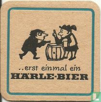 erst einmal ein Härle Bier