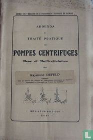 Addenda au Traité Pratique de Pompes Centrifuges