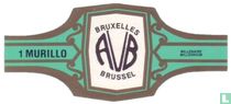 A.V.B. Brussel zichten (goud) sigarenbandjes catalogus