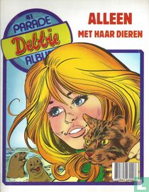 Alleen met haar dieren