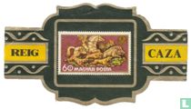 Jacht op de postzegel, De I (La caza en el sello) sigarenbandjes catalogus