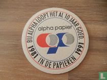 alpha papier