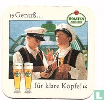 "Genuß... für klare Köpfe!"
