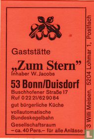 "Zum Stern" - W. Jacobs