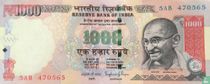Indien 1000 Rupien 2014