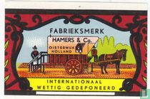 Fabrieksmerk Hamers & Co. Oisterwijk Holland
