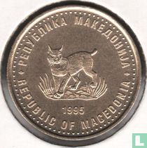 Macédoine 5 denari 1995 (laiton) "FAO"