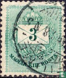 Brief, Krone und Posthorn