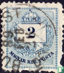 Brief, Krone und Posthorn