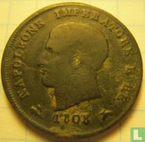 Kingdom of Italy 3 centesimi 1808 (B)
