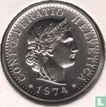 Schweiz 20 Rappen 1974