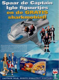 Captain Iglo fish fingers ad