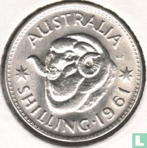 Australie 1 Shilling 1961