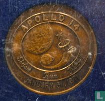 USA  Apollo XIV Space Mission (January)  1971