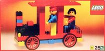 Lego 252-1 Locomotive with Driver & Passenger