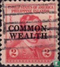 Philippine history, with overprint