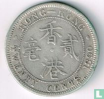 Hongkong 20 Cent 1890 (H)