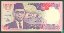 Indonesië 10.000 Rupiah 1993
