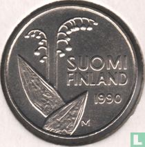 Finland 10 Penniä 1990 (Kupfer-Nickel)