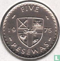 Ghana 5 Pesewa 1975