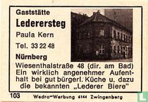 Gaststätte Ledersteg - Paula Kern